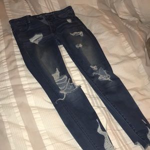 Medium wash jeans